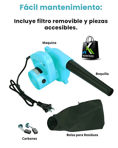 SOPLADORA Y ASPIRADORA ELÉCTRICA 2 EN 1 – 800W